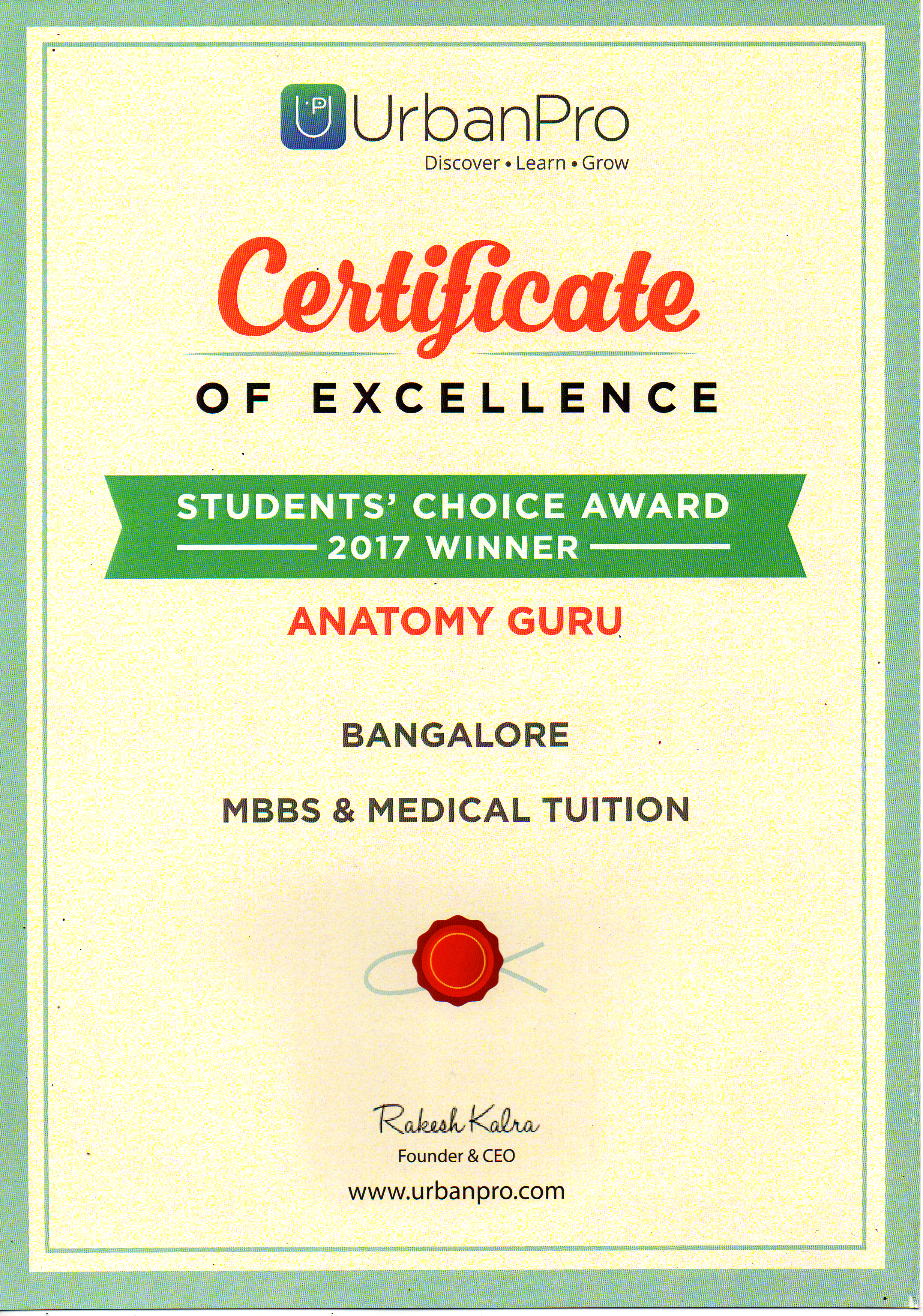 Anatomy Tuitions
